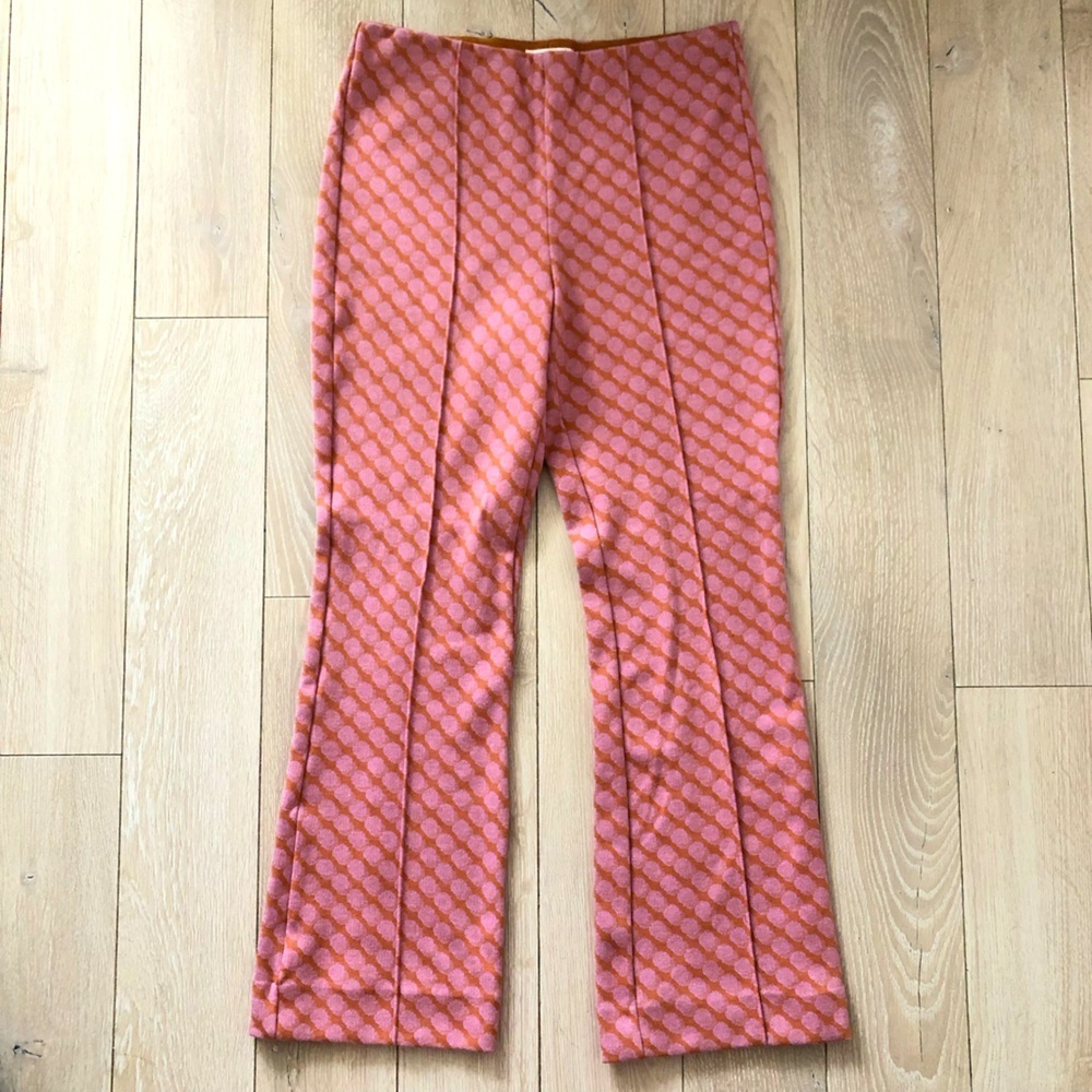 NWOT Anthropologie Maeve The Margot Kick-Flare Stretch Pant Size S